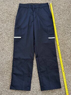 FEDEX Cargo Delivery Pants Mens 31x31 Blue Uniform Driver Stan Herman